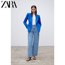 ZARA spring new womens dress double broken-up suit jacket 2284646420