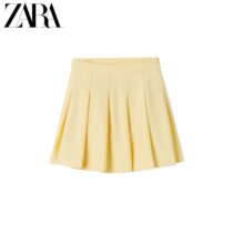  ZARA early autumn new childrens clothing girls college style pleated skirt 01165712300