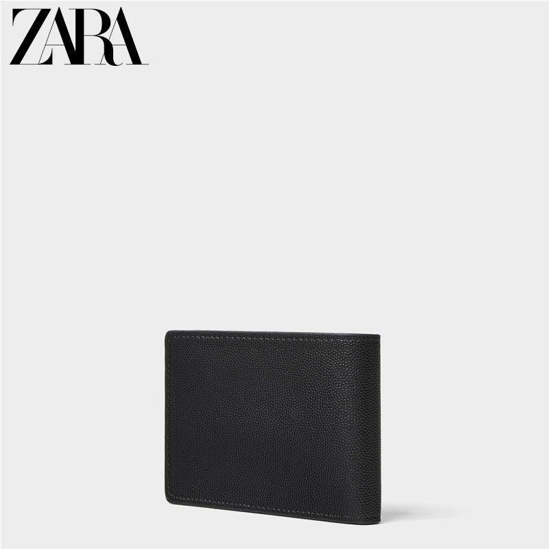 ZARA New Men's Bag Black Dual-color Formal Purse 16800005040