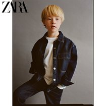 ZARA new childrens clothing boys rinse pocket ornaments shirt 08367710407