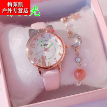 Childrens watches girls waterproof drop-proof cartoon children primary school students girls electronic watches