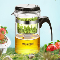 Golden stove Piaoyi Cup heat-resistant glass bubble teapot household Tea Tea Tea Tea Tea set TP-160