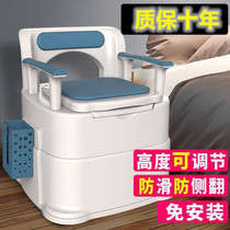 Removable elderly toilet Household elderly deodorant indoor toilet Portable pregnant woman toilet chair Adult toilet