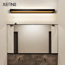 Nordic minimalist mirror front light led bathroom mirror light dressing table postmodern simple toilet wall light