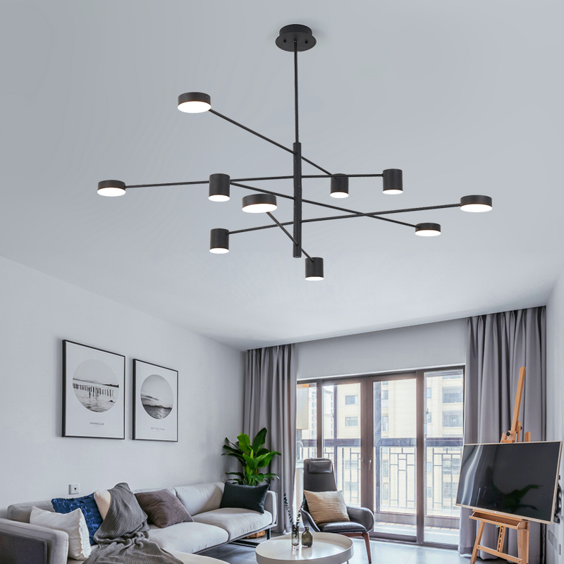 2019 new living room chandelier simple modern home dining room lamp creative bedroom lamp northern European style lamp
