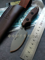 Imported American TOPS Bull Trout EDC outdoor small straight knife 154CM stainless steel