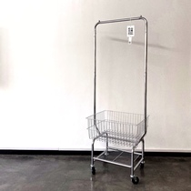 Welfare multi home clothing store display display stand Photo net red womens clothing store hangers shopping basket rack