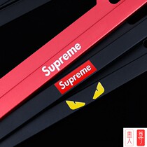 Wuling Capgemini Hongguang S S3 PLUS Glory V license plate frame License plate frame New traffic regulations stainless steel decoration