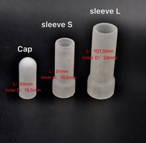 Stretch condom negative pressure vacuum glans connection jj ring penis Luoshan male exerciser bending correction