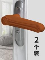 Anti-bump door knots the hand guard silicone glove security door room handle door anti-bump child door lock cushion to protect the home
