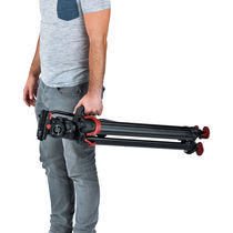 Sanya Sparrow Sachtler flowtech75 Carbon Fiber Tripod with Portable Handle Handle