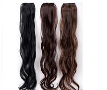 Wigg film Female long curly hair no trace patch simulation hair large wave roll two 2 card clip thick matte silk 2 pieces
