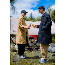 Warman winter New windbreaker Japanese vintage leisure loose youth tooling long coat coat men