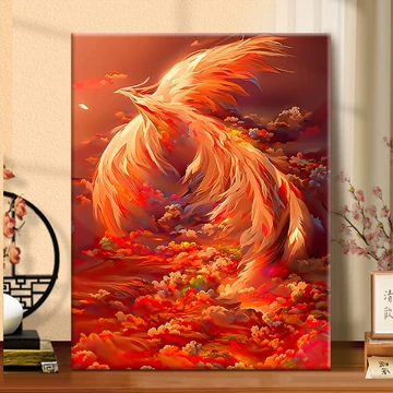 火凤凰数字油画-火凤凰数字油画促销价格、火凤凰数字油画品牌- 淘宝
