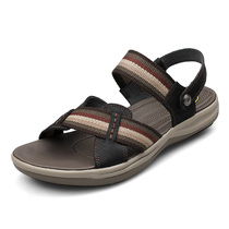 Sandal mens dermis external wearing 2022 Summer new large code Dual-use slippers 45 46 46 Leisure 47 Beach Shoe 48