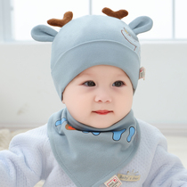Baby hat spring and autumn 0-3-6-12 months cotton thin cute super cute male and female baby hat toddler hat