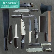 Rubber knife kitchen knife plastic training props martial arts fight stage performance military training rubber training childrens toy knife