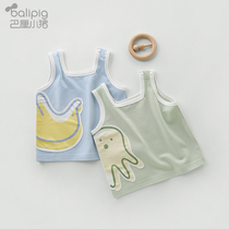 Childrens vest Summer thin Cute Baby Harnesses Baby Clothes Foreign Air Tide Boy Summer Dress 2021 New