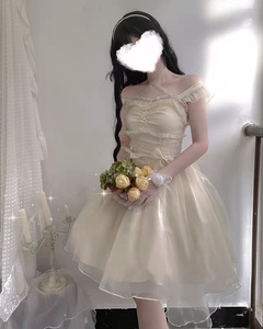 Meow Guo Mori Brand Original # Spring Day Confession Lolita JSK #lolita礼服生日 Causal Light Lo Dress  bhiner lolita fashion