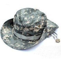 Mikano American ACU camouflage fishing hat fisherman hat sunscreen hat sun hat Bennie hat round brim hat