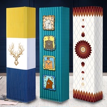 Cabinet air conditioning cover Cabinet machine vertical air conditioning dust cover 2021 Gree Midea Haier universal square air conditioning cover