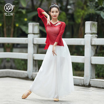 Classical dance clothing female elegant performance clothing practice Chinese ancient dance rhyme dance dress dance clothing performance suit