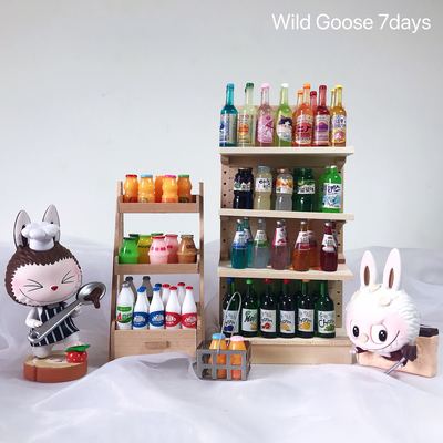 taobao agent 【drinks】Micro -shrinking food Blind Bijd OB11 baby house accessories props supermarket scene layout