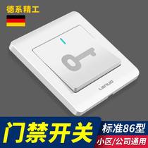 Access door Access button ELECTRIC CONTROL LOCK UNLOCK SWITCH PANEL NEUTRAL AUTOMATIC DOOR MANUAL RESET SWITCH 86 TYPE PANEL