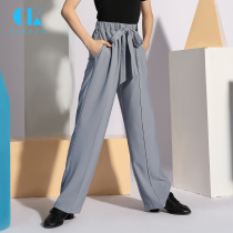 Sikaso Latin dance clothes boy dance pants Test match suit boy summer training suit trousers G6019
