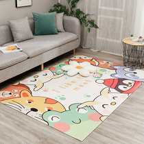 Childrens carpet living room pvc can be scrubbed balcony home bedroom floor mat resistant to dirt and easy to care for large area cartoon