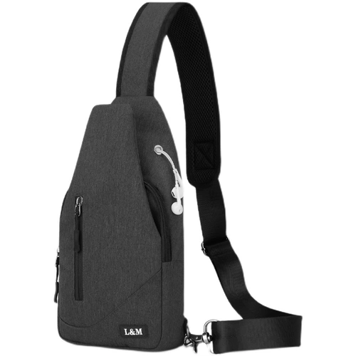 Мужская сумка через плечо, нагрудная сумка, спортивная сумка на одно плечо, рюкзак