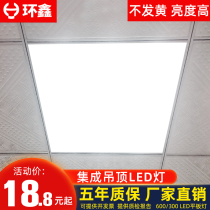 Integrated ceiling light 600x600led flat panel light recessed 300x600 kitchen toilet panel light