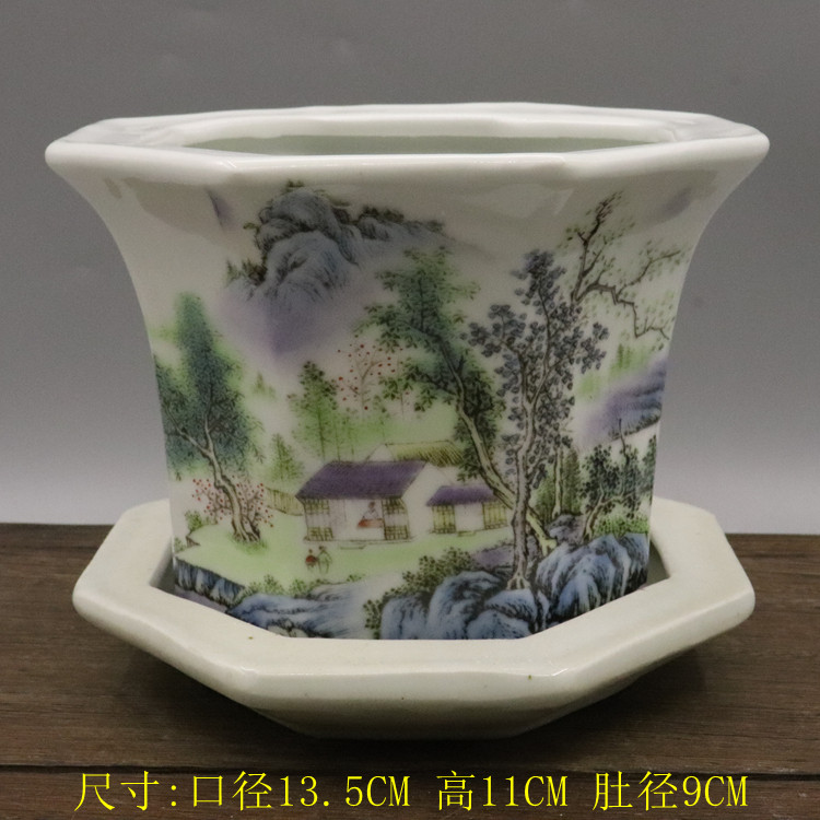 粉彩花盆-粉彩花盆促销价格、粉彩花盆品牌- 淘宝