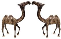 Pakistani bronze bronze sculpture handicraft ornaments Antique copper camel finely carved large copper camel ornaments