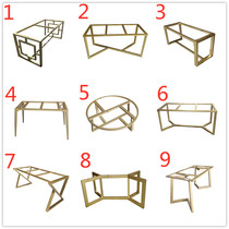 Custom wrought iron table legs coffee table stand table feet office meeting book table frame marble metal table legs table feet
