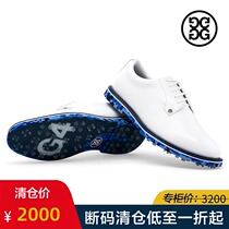(break code) G Fore golf mens sneakers waterproof and breathable golf leather shoes G4 leather shoes