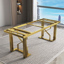 Spot table leg tablefoot scaffold customized luxury stainless steel table tableleg marble plate tea table frame leg