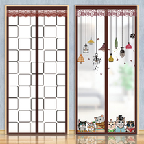Air conditioning door blinds wind-proof cold-proof kitchen WINTER WARM WINDPROOF HOME PARTITION MAGNETIC SUCTION TRANSPARENT PLASTIC SHELTER