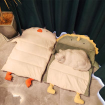 Cat mat sleeping Four Seasons sleeping mat resistant dog dog kennel pet summer mat cat non-stick mat mattress
