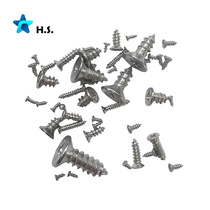  Self-tapping screw Micro-standard micro-electronic countersunk head cross nickel-plated extra-fine flat head tip tail m1m1 5m2 3 small screws
