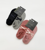 Yuan single cross strap bottom with silicone yoga socks sports socks sweat absorption non-slip 35-40 yards