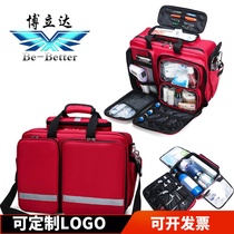 Bolida postpartum visit bag portable rescue bag visit bag large capacity multi-function outdoor first aid bag waterproof
