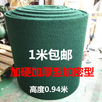 Industrial scour green thick hard brushed cloth stainless steel rust removal cleaning Decontamination sponge kitchen dishwashing cloth