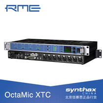 Shinseisi licensed RME OctaMic XTC 8 channel input and output microphone amplifier spot