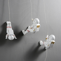 Creative ins Wind astronaut wall decorations pendant bedroom living room background wall three-dimensional astronaut hanging decoration