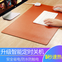 Heated mouse pad heating warm hand desktop office writing electric hot plate winter warm computer super large warm table pad