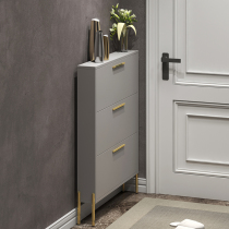 Shoe cabinet ultra-thin tipping bucket light luxury home door simple modern entry narrow entrance entrance entrance storage door outside small shoe rack