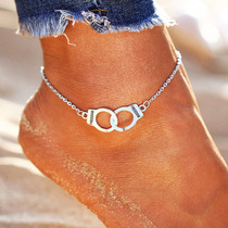 New Japanese and Korean summer hot sale fashion fashion new handcuffs beach personalized hand and foot chain necklace