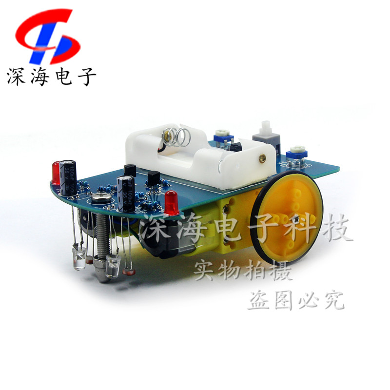 Electronic Manufacturing of DIY Intelligent Track Car Suite D2-1 Patrol Car Parts