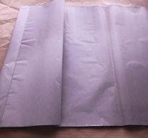 Chinas 7-80 s old rice paper purple color propaganda paper painting and calligraphy with four feet 40 pieces N1423